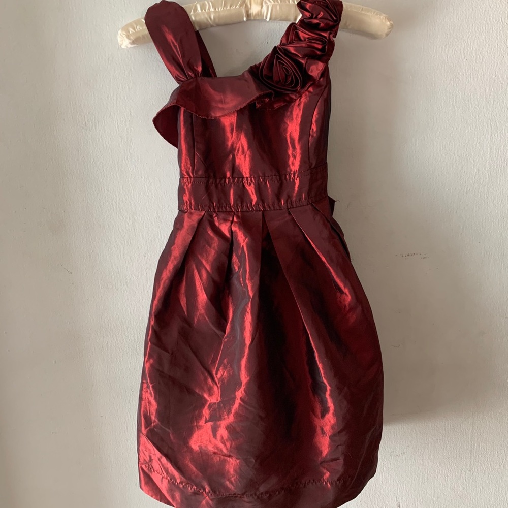 Holiday Red Dress for Girls